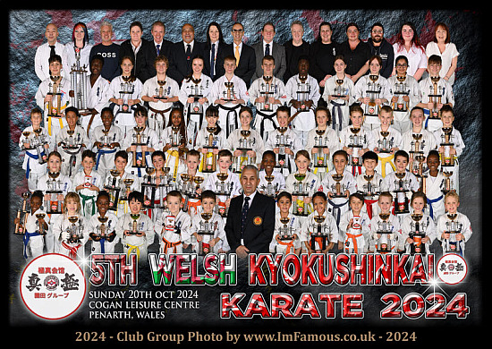 5th Welsh Kyokushinkai Karate - Sun 20th Oct 2024
