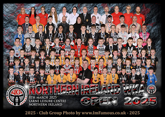 Northern Ireland WKA Open 2025 - Sat 8th March 2025