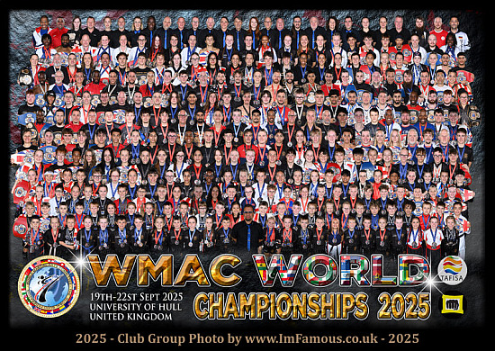 WMAC World Games 2025 - Thursday 18th to Sunday 21st September 2025